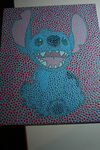 Stitch dot painting - commission