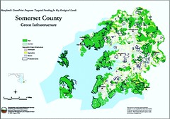 greenprinting rural and ecological resources in Somerset County, MD (by: MD DNR)
