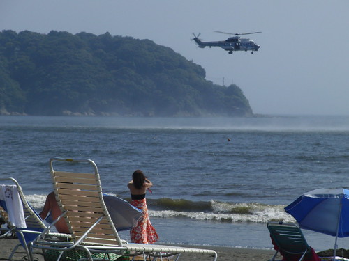 海難救助訓練＠江ノ島海岸