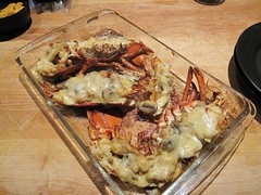 lobster thermidor - ready for plating