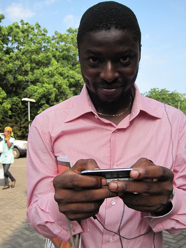 Oluniyi David Ajao on Text Messaging the Day Away