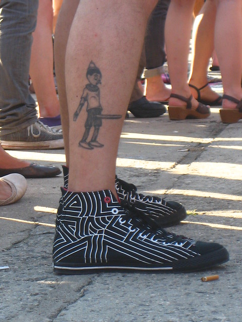Pinocchio's Dick might be the best/worst tattoo ever!