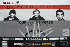 super concierto con Depeche Mode en Lima. 13 de octubre