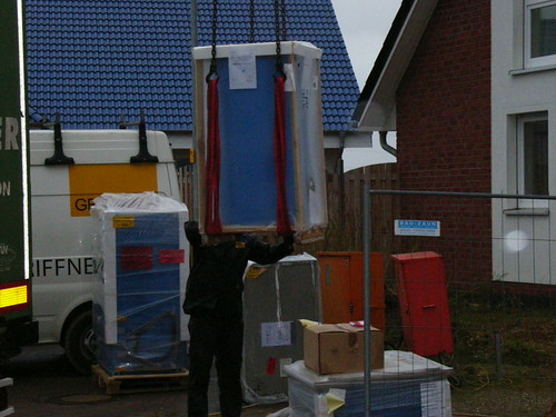 wärmepumpe Transport der Luft Wasser Wärmepumpe picture photo bild