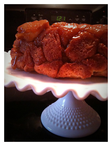 The problem with making monkey bread is I seriously can't stop eating it. Bad decision.