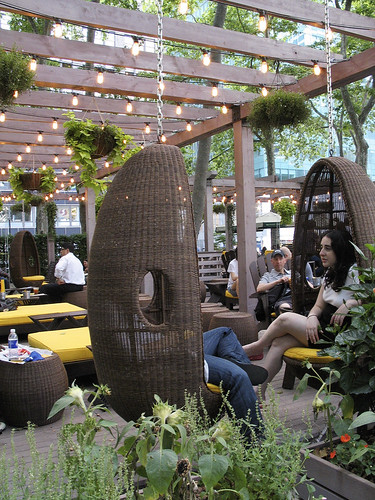 Cocoon Chairs, Bryant Park