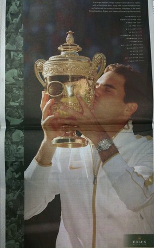 roger federer rolex ad. Roger Federer Rolex Ad - 15