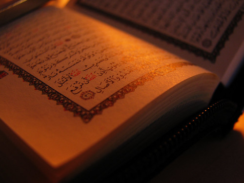 Mozlem Bible, by Rummaan. It's called Al-Quran.
