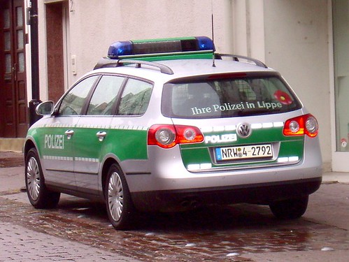 1988 Volkswagen Passat Variant. Polizei Lippe - VW Passat