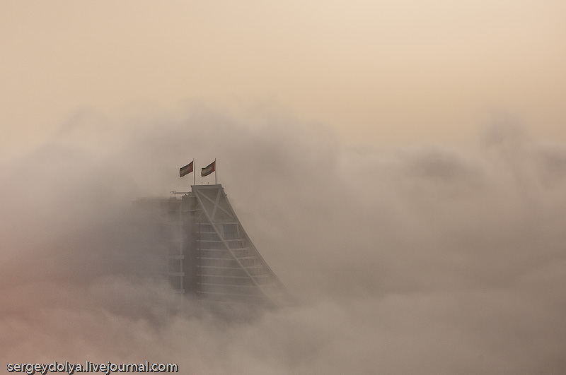 cloudy Dubai