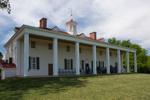 The mansion at Mount Vernon, Virginia