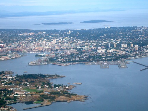 Downtown Victoria and James Bay