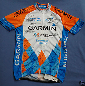 Autographed Garmin Tour de France Team Jersey
