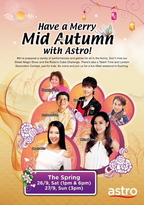 Celebrating Mid-Autumn Festival with Astro @ Kuching