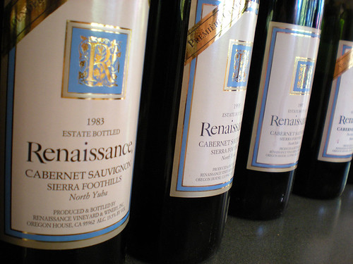 1983 Cabernet at Renaissance Winery