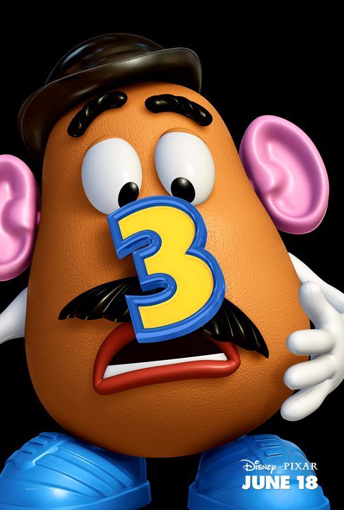 poster Toy Story 3 Señor Cabeza de Patata