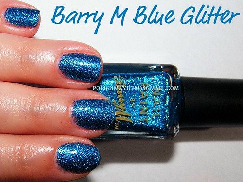 Barry M Blue Glitter