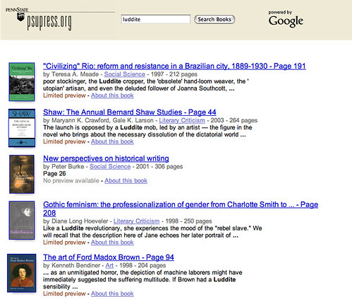 Searching Penn State with Google books http://www.psupress.org/books/book_subject_eurohist.html