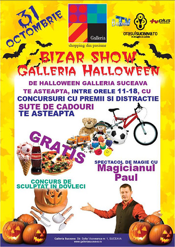 31 Octombrie 2009 » Bizar Show Galleria Halloween