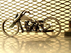 Ironhead Sporty nuts and bolts metal sculpture (3)