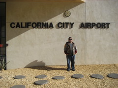 James at the California City Airport. (11/07/2009)