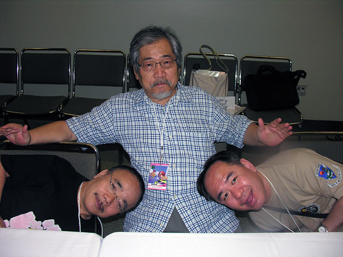 Masao Maruyama, Noboru Ishiguro, and Yukio Kikukawa, who received very little attention at their autograph session