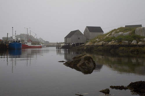 Mist at Peggy's Cove