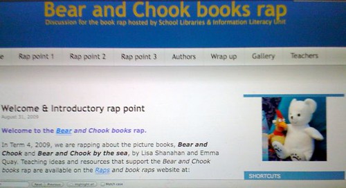 Bear and Chook books rap