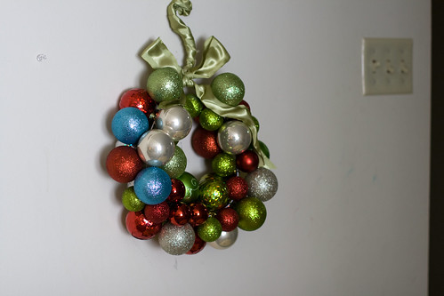 ornament ball wreath