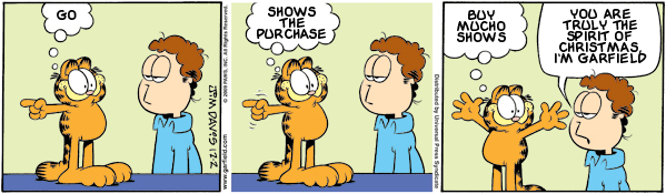 Garfield: Lost in Translation, December 2, 2009