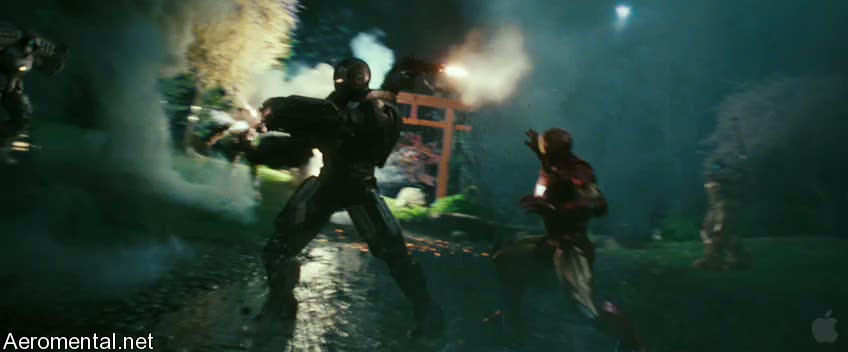 Iron Man 2 Trailer 2 battle robots