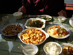 Food at West Lake in Hangzhou