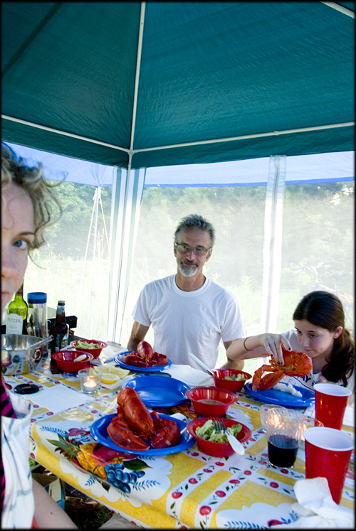 camping-lobster-dinner