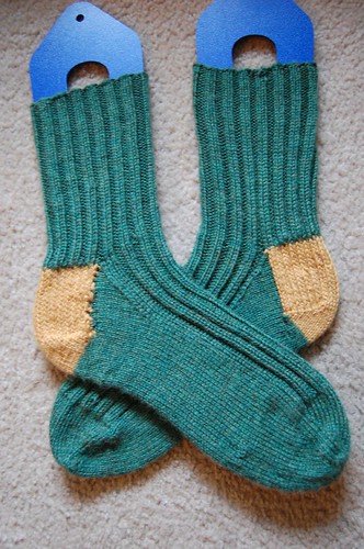 FO: Dad's Christmas socks