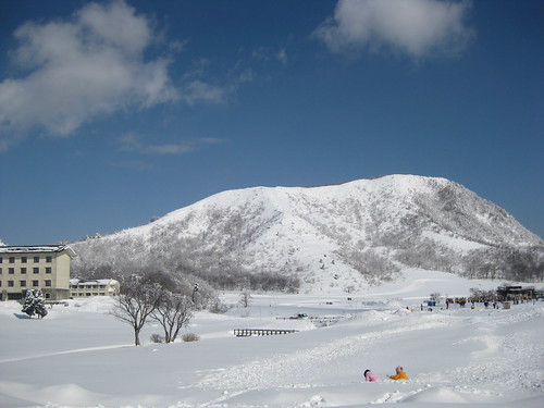 Kagamiganaru Snow resourt, Daisen, Tottori