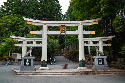 秩父旅行　三峯神社　三輪鳥居　mitsumine-shrine