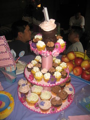 cupcake tower