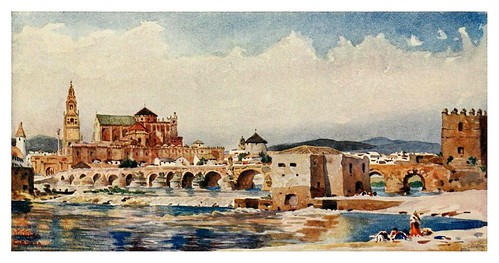 015-Córdoba- El puente-Cathedral cities of Spain 1909- W.W Collins