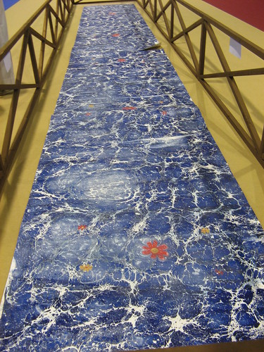 Largest paper marbling in the world