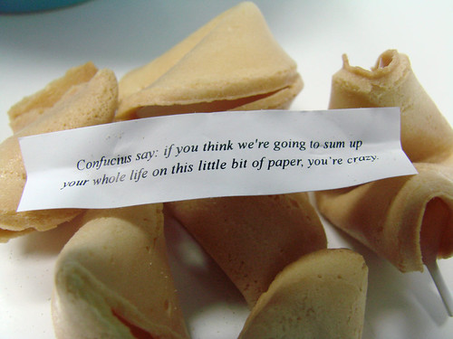 funny fortune cookies. Funny fortune cookie