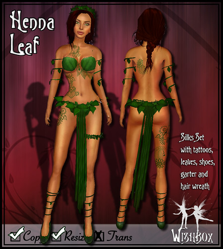 Henna Leaf - Silks Set