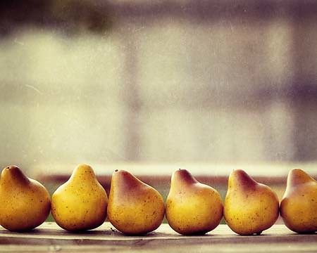 pears in a row SMALL FILE da AmeliaKayPhotography.