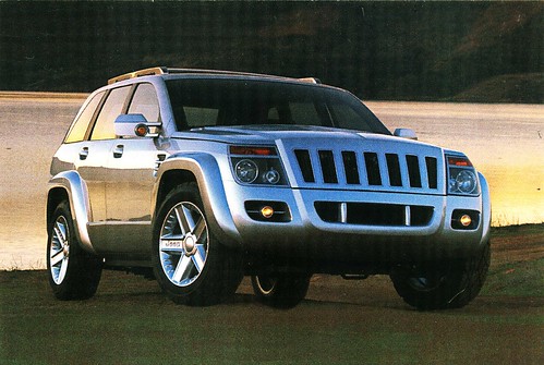 2002 Jeep Compass Concept. 1999 Jeep Commander Concept