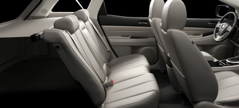Mazda CX-7 rear seat passengers