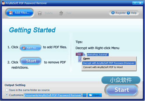 PDF Password Remover - 移除 PDF 文件的保护密码[今日免费] 1