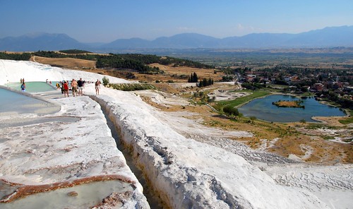 view from pamukkale