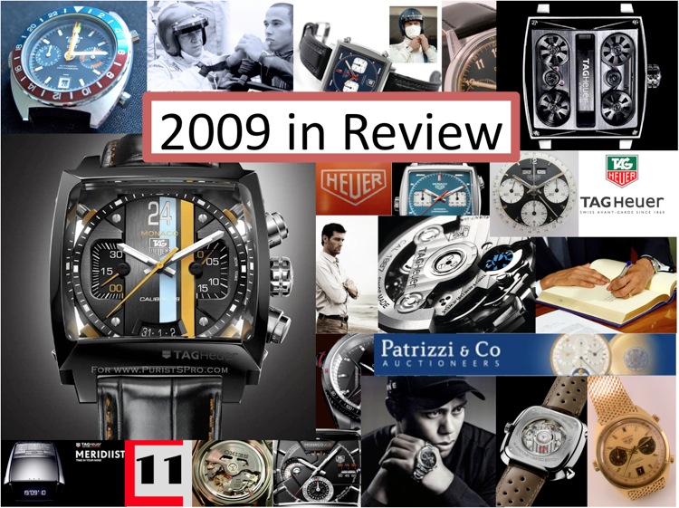 2009: The Tag Heuer And Heuer Year In Review