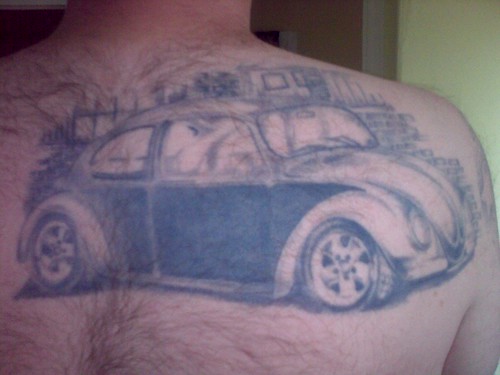 you VW tattoo's Here's mine taken from a pencil drawing of Mr Leche of