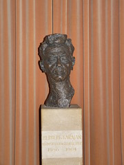 Bust of Herbert von Karajan - Vienna State Opera