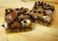 Cheesecake Swirl Brownie Cookie Bars